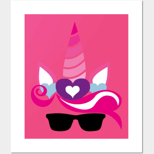 This unicorn is too cool for you Posters and Art